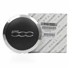 Fiat 500 Jant Göbeği Arması Yuvarlak Tip Orijinal 51884863 - HaniBenimParçam