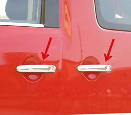 VOLKSWAGEN T6 CARAVELLE Kapı Kolu 4 Kapı 8 Prç. (H4) P.Çelik (Parlak) (Tüm kilit sistemleriyle uyumludur) 2015-2022