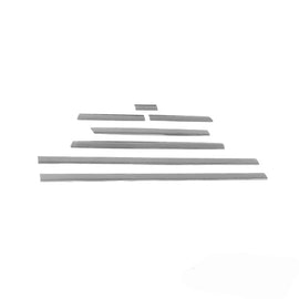 Volkswagen T6 Transporter Yan Kapı Çıtası 7 Prç. P.Çelik (Parlak) (L2.-RHD/LHD-Tek Sürgülü) 2015-2022