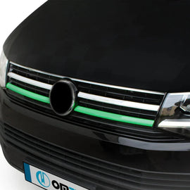 Volkswagen T6 Transporter Ön Panjur 2 Prç. P.Çelik (Parlak). (Yeşil) 2015-2019