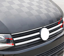 Görseli Galeri görüntüleyiciye yükleyin, Volkswagen T6 Transporter Ön Panjur 4 Prç. P.Çelik (Parlak) 2015-2019
