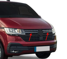 Görseli Galeri görüntüleyiciye yükleyin, Volkswagen T6 Transporter Ön Panjur 4 Prç. P.Çelik (Parlak) 2019-2022