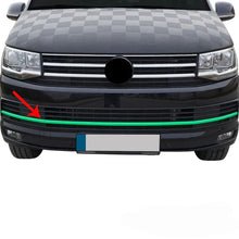 Görseli Galeri görüntüleyiciye yükleyin, Volkswagen T6 Transporter Ön Tampon Alt Izgara 3 Prç. P.Çelik (Parlak) (Yeşil) 2015-2019