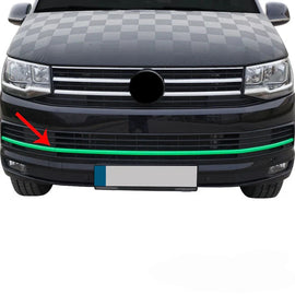 Volkswagen T6 Transporter Ön Tampon Alt Izgara 3 Prç. P.Çelik (Parlak) (Yeşil) 2015-2019