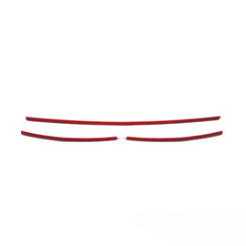 Volkswagen T6 Transporter Ön Tampon Alt Izgara 3 Prç. P.Çelik (Parlak) (Kırmızı) 2015-2019