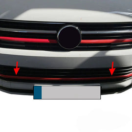 Volkswagen T6 Transporter Ön Tampon Alt Izgara 3 Prç. P.Çelik (Parlak) (Kırmızı) 2015-2019