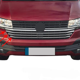 Volkswagen T6 Transporter Ön Panjur Alt Çıtası P.Çelik (Parlak) 2019-2022