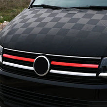 Görseli Galeri görüntüleyiciye yükleyin, Volkswagen T6 Transporter Ön Panjur 2 Prç. P.Çelik (Parlak). (Kırmızı) 2015-2019