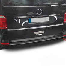 Görseli Galeri görüntüleyiciye yükleyin, Volkswagen T6 Transporter Arka Tampon Eşiği P.Çelik (Siyah-Taşlı) (Tek Kapı) 2015-2022