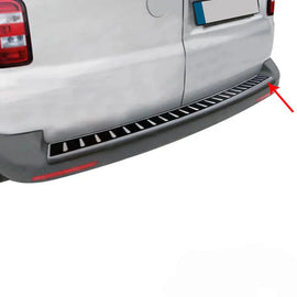 Volkswagen T6 Transporter Karbon Folyolu Arka Tampon Eşiği P.Çelik (Tek Kapı) 2015-2022