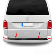 Görseli Galeri görüntüleyiciye yükleyin, Volkswagen T6 Transporter Arka Tampon Eşiği (ABS Akrilik-Siyah Parlak) (Tek Kapı) 2015-2022