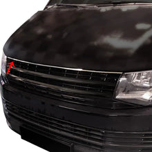 Görseli Galeri görüntüleyiciye yükleyin, Volkswagen T6 Transporter Ön Panjur Kaput Üst Çıtası 1 Pcs. P.Çelik (Logosuz) 2015-2019