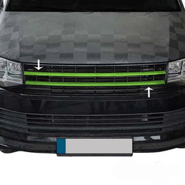 Volkswagen T6 Transporter Ön Panjur Alt Çıta P.Çelik (Yeşil) (Logosuz) 2015-2019