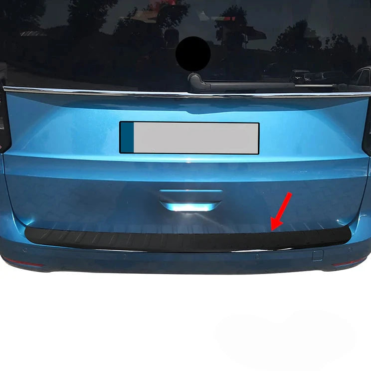 Volkswagen Caddy Maxi Arka Tampon Eşiği (ABS Akrilik-Siyah Parlak) 2020 sonrası