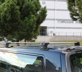 Volkswagen Caddy Ara Atkı Elegance (Gri-V3) LITE 3 Prç. Alu. 2021 sonrası