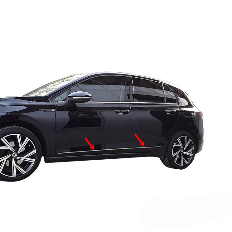 Volkswagen GOLF Yan Kapı Çıtası 4 Prç. P.Çelik (Parlak) 2019 sonrası - HaniBenimParçam