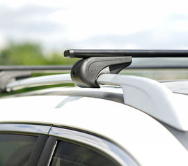 Volkswagen GOLF ALLTRACK Ara Atkı (Solidbar-Alpha V1 LITE) Siyah 2 Prç. Çelik 2019 sonrası - HaniBenimParçam