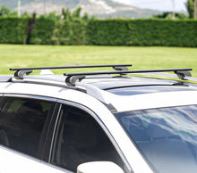 Görseli Galeri görüntüleyiciye yükleyin, Volkswagen GOLF ALLTRACK Ara Atkı (Solidbar-Alpha V1 LITE) Siyah 2 Prç. Çelik 2019 sonrası - HaniBenimParçam