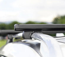 Görseli Galeri görüntüleyiciye yükleyin, Volkswagen GOLF ALLTRACK Ara Atkı (Boldbar-BLT V1) Siyah 2 Prç. Alu. 2019 sonrası - HaniBenimParçam