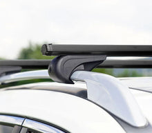 Görseli Galeri görüntüleyiciye yükleyin, Volkswagen Caddy Ara Atkı (Boldbar-Alpha V1) Siyah 2 Prç. Alu. 2021 sonrası