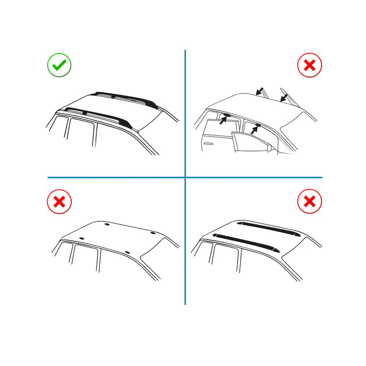 VOLKSWAGEN TAIGO Ara Atkı (Boldbar-Alpha V1-LITE) Gri 2 Prç. Alu. 2020 sonrası