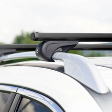 Görseli Galeri görüntüleyiciye yükleyin, Volkswagen GOLF Ara Atkı (Boldbar-Alpha V1) Siyah 2 Prç. Alu. 2019 sonrası - HaniBenimParçam